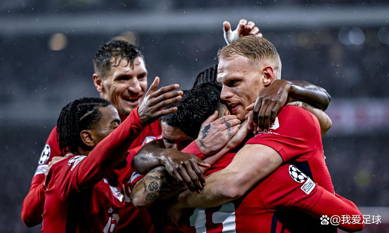 摩纳哥主场逆转里尔，继续领跑积分榜